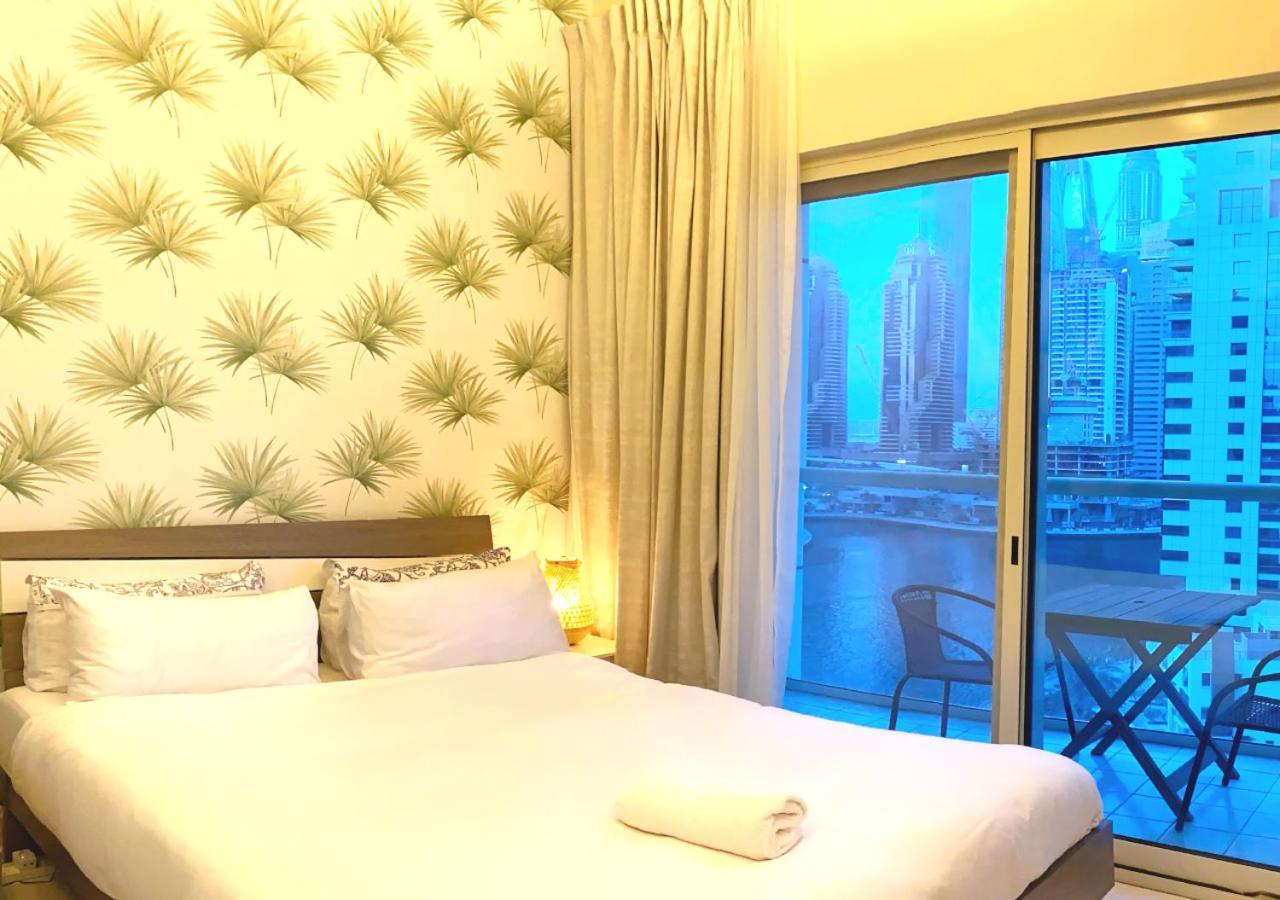 Panoramic Sea Views Studio Apartment - Marina Dubai Exterior foto